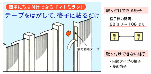 風呂場の窓用目隠し マドミラン通販